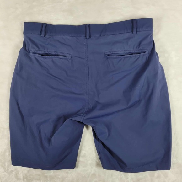 Men's Blue Athletic Shorts - Picture 5 of 10